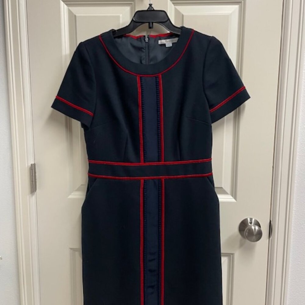 Boden Navy Blue Sheath Dress